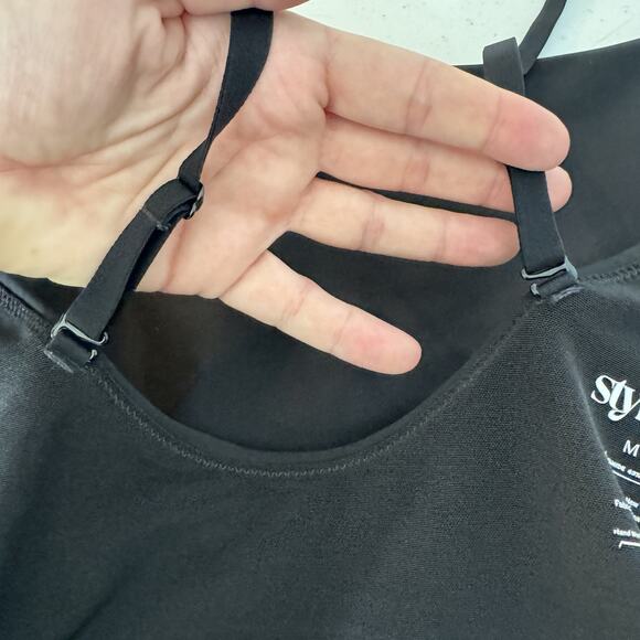 Stylest System Dreamsculpt Swim Bodysuit One Piece Swimsuit Black M Convertible - Picture 9 of 16